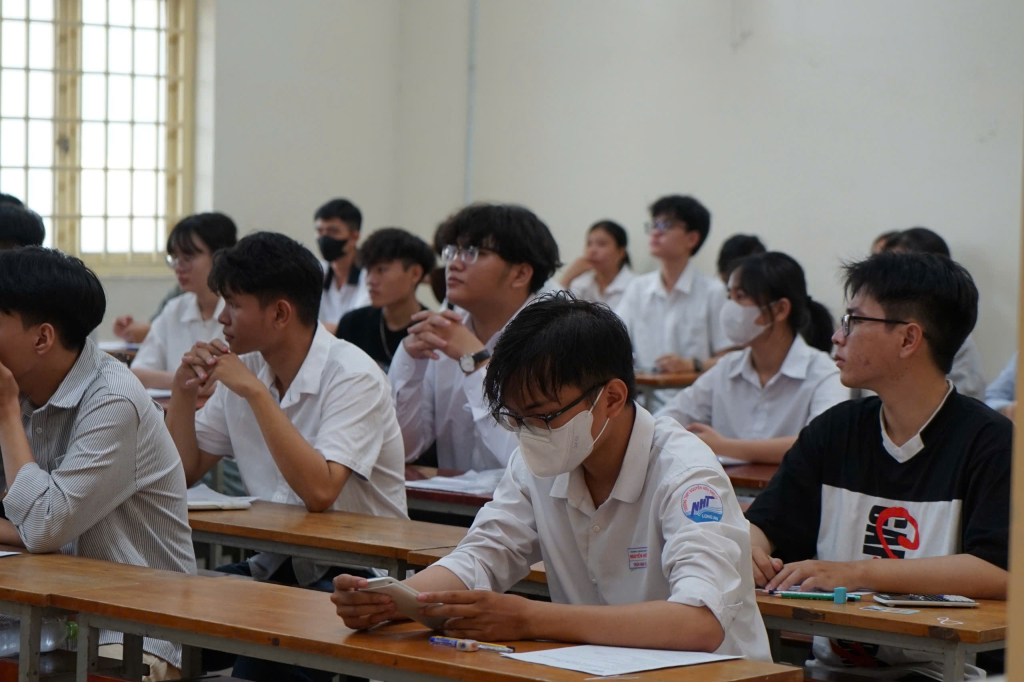 Hình ảnh tại kỳ thi ĐGNL đợt 1