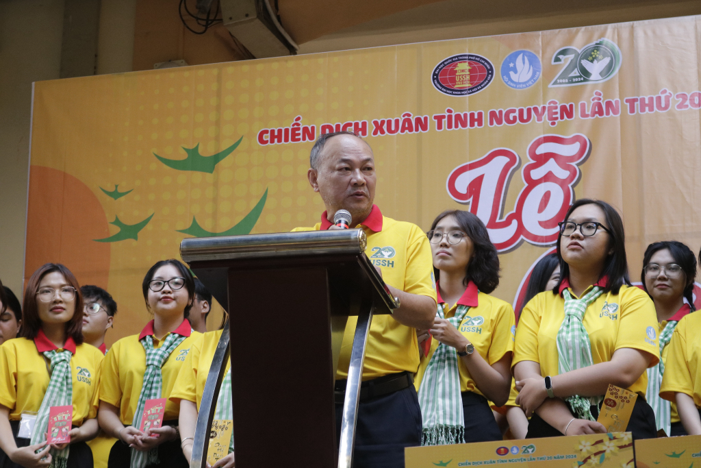 S. Phan Thanh Định mong muốn mang tới nhiều mô hình mới, cách làm hiệu quả cho chiến dịch Xuân Tình nguyện - Ảnh: Phương Khanh 