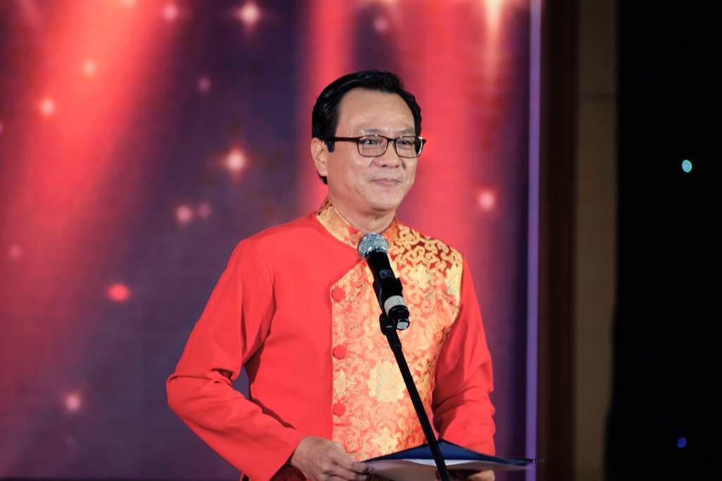 Đồng chí Trần Anh Cường ghi nhận sự hợp tác, những đóng góp của các đơn vị thành viên để tạo nên Hội thi - Ảnh: Huyền Linh