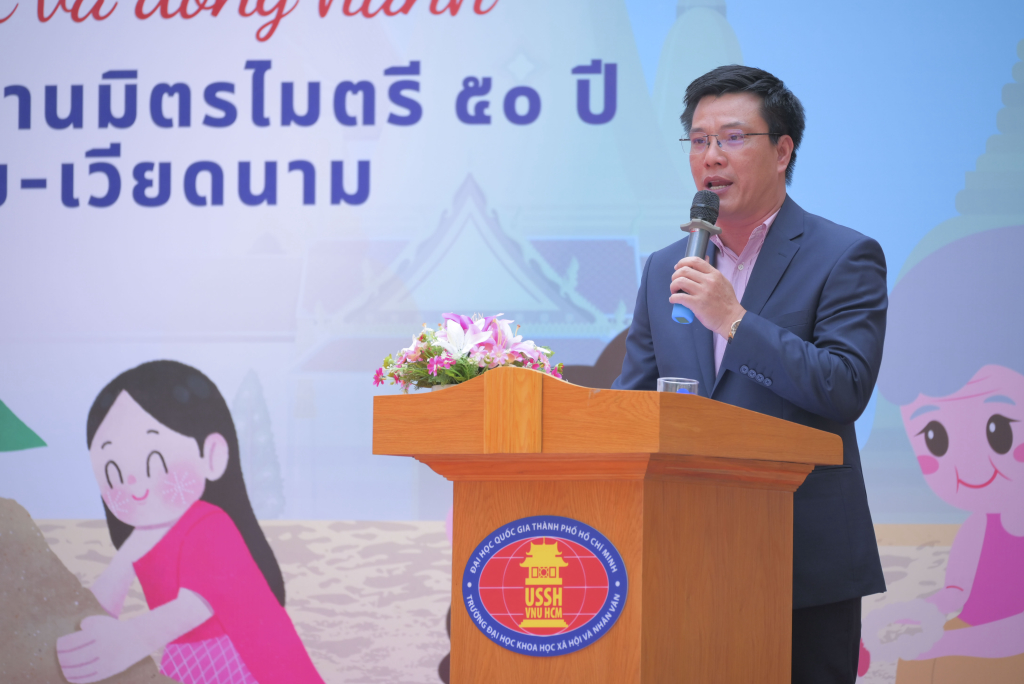 PGS.TS Lưu Văn Quyết cho rằng, khi được xây dựng trên nền tảng của sự tin cậy và tôn trọng lẫn nhau, hợp tác giáo dục sẽ trở thành một trong những trụ cột bền vững nhất trong quan hệ song phương giữa các quốc gia - Ảnh: Ý NGUYỄN