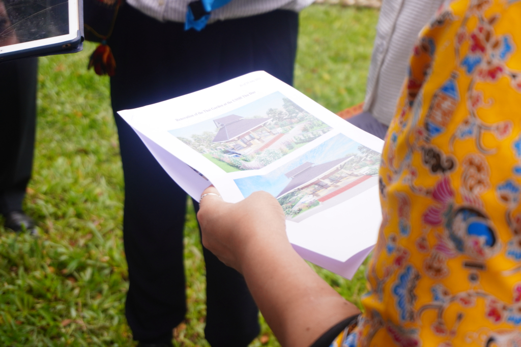 Bản thiết kế nhà sinh hoạt được các kiến trúc sư Việt Nam và Thái Lan hợp tác xây dựng - Ảnh: Ngọc Bích