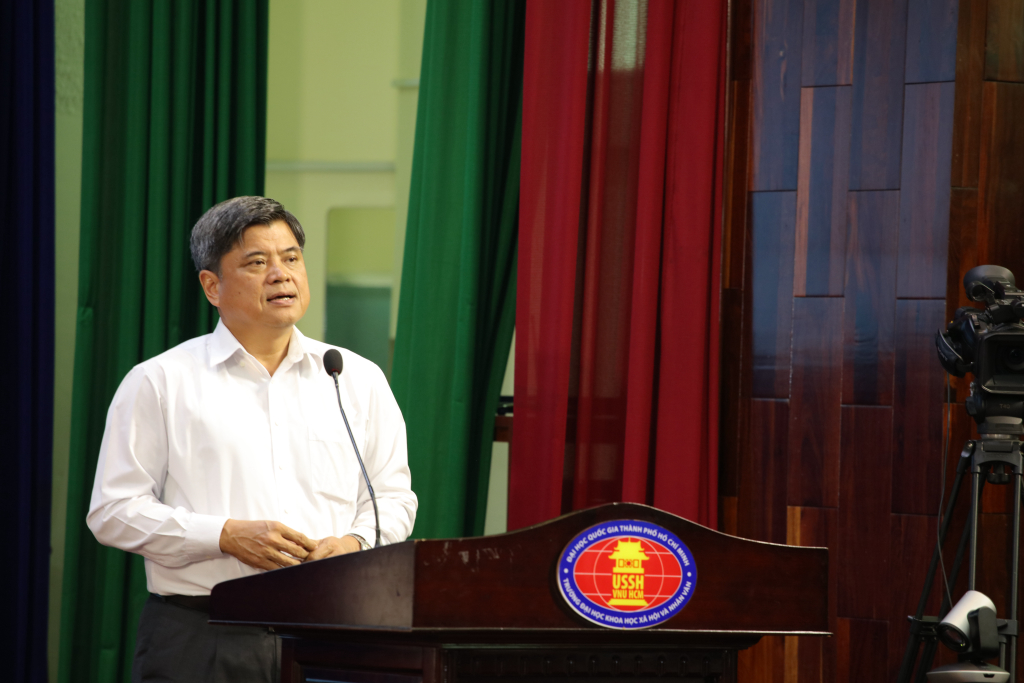 Ông Trần Thanh Nam bày tỏ sự vui mừng khi nhận nhận được nhiều sự chú trọng và quan tâm tới lĩnh vực kinh tế xanh này - Ảnh: Lý Nguyên 