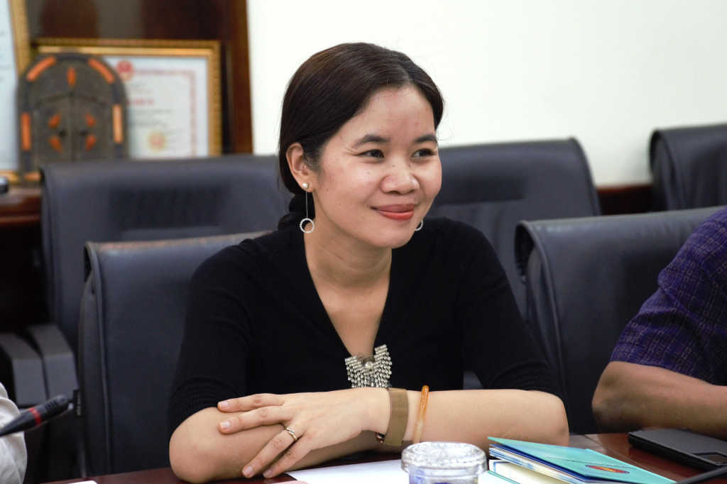 PGS. TS Nguyễn Thị Vân Hạnh hy vọng cả hai bên sẽ sớm được hợp tác - Ảnh: Chiêu Dương