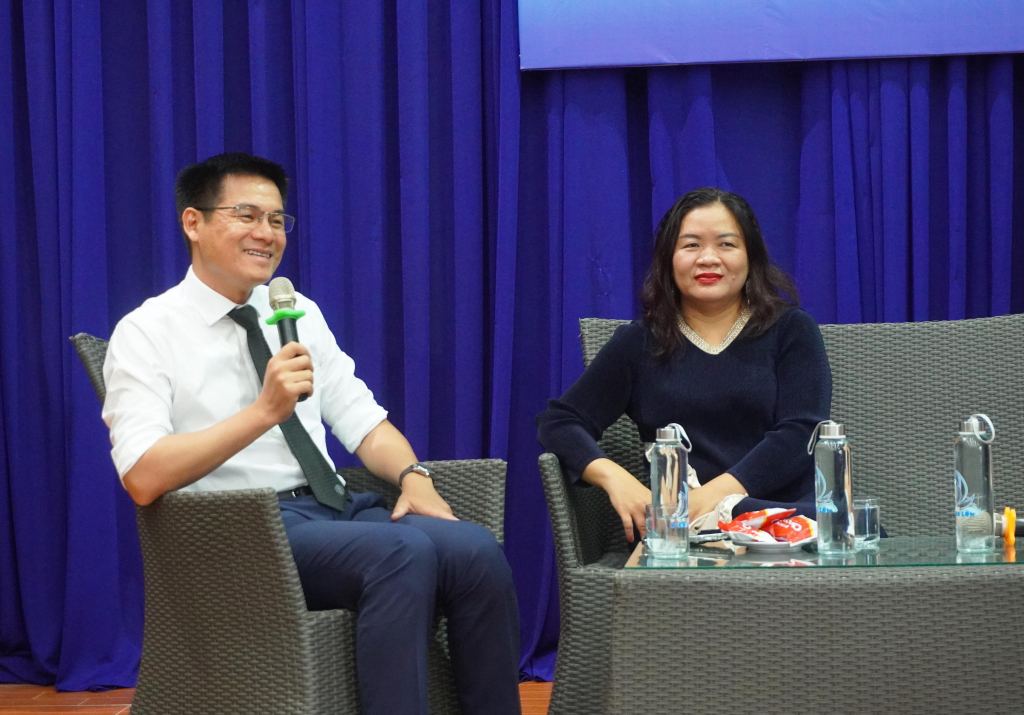 ThS. Trần Nam tiết lộ chương trình Go Global USSH sẽ sớm được triển khai - Ảnh: Ngọc Bích
