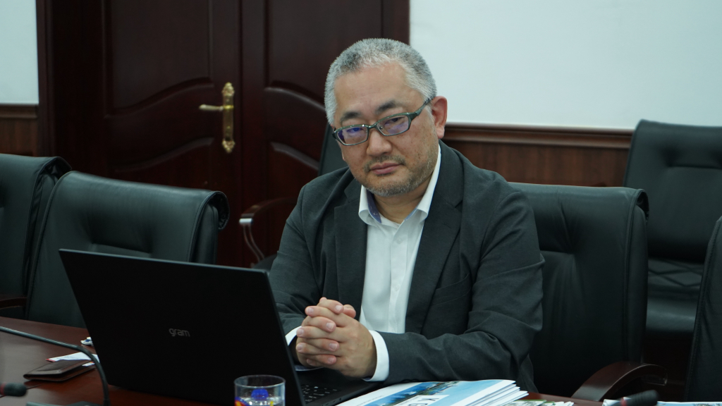 Ông Hiroki Yoshida cho biết, vào năm 2021, Đại học Kanto Gakuin đã xây dựng ký túc xá dành riêng cho sinh viên quốc tế theo học tại Trường - Ảnh: Phạm Trí