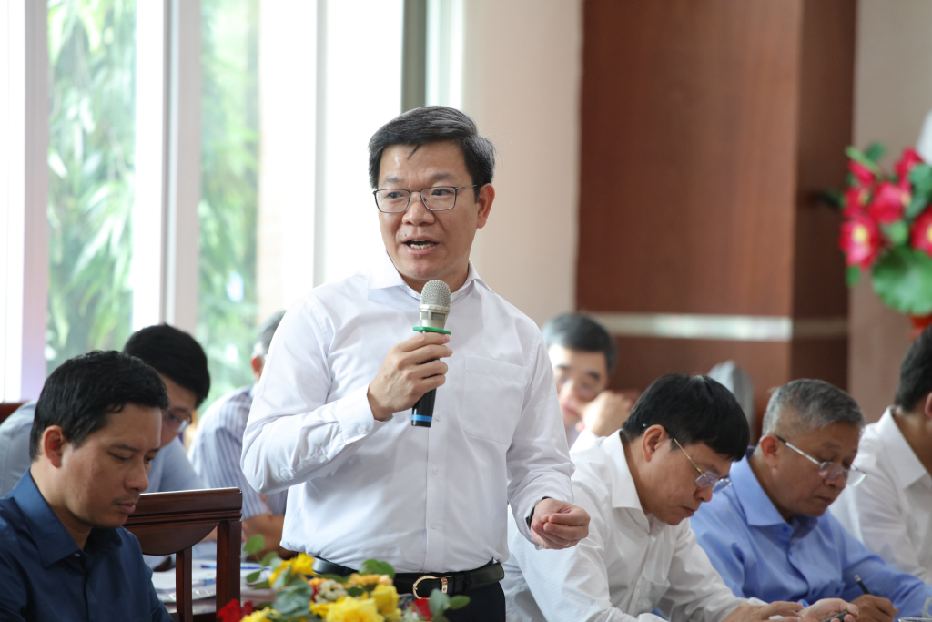 Đồng chí Tống Văn Thanh - Vụ trưởng Vụ Báo chí - Xuất bản, Ban Tuyên giáo Trung ương - Ảnh: Phương Khanh 