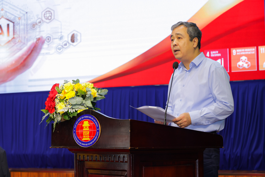 Hội thảo khoa học quốc gia: “Tăng cường sự lãnh đạo của Đảng đối với khoa học xã hội và nhân văn theo tinh thần Nghị quyết Đại hội XIV đáp ứng yêu cầu phát triển nhanh và bền vững đất nước trong kỷ nguyên mới”