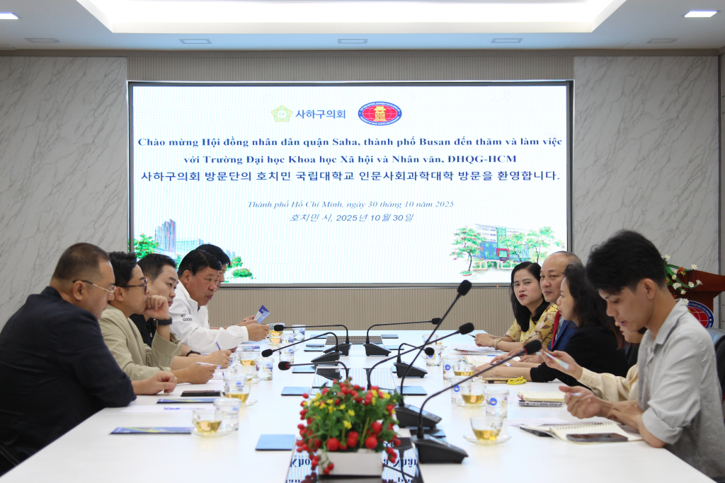Toàn cảnh buổi làm việc - Ảnh: MINH THƯ