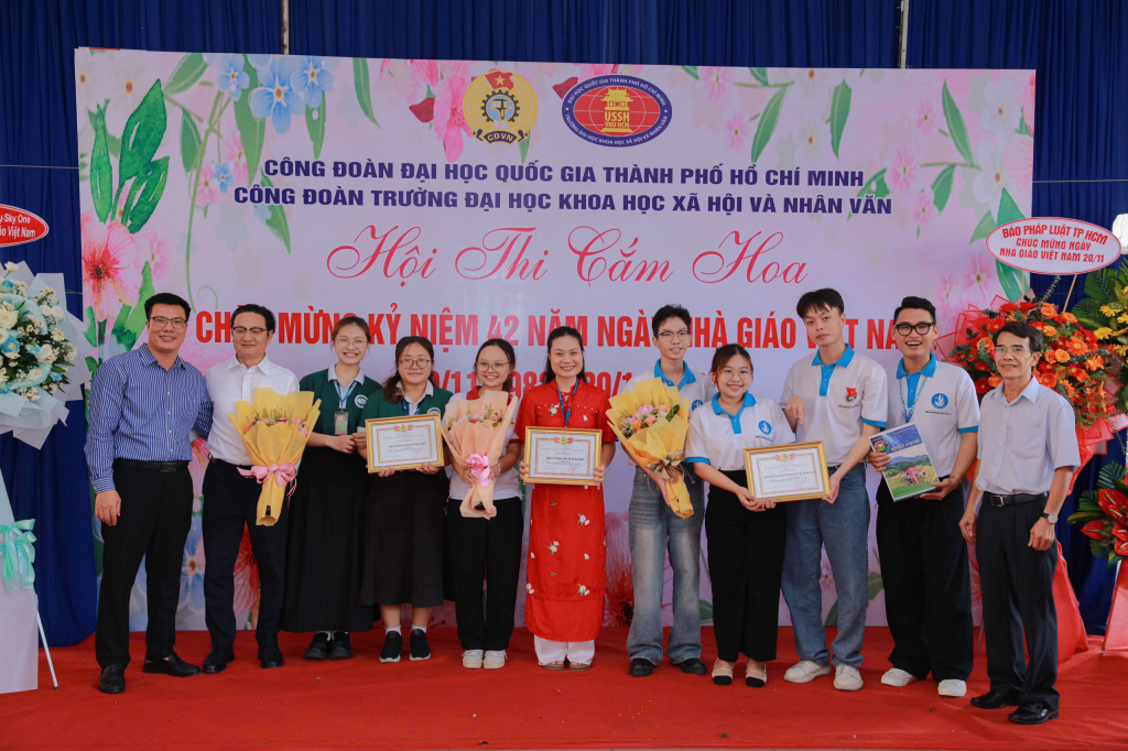 Hình 1: Đội thi Khoa Văn hoá học
