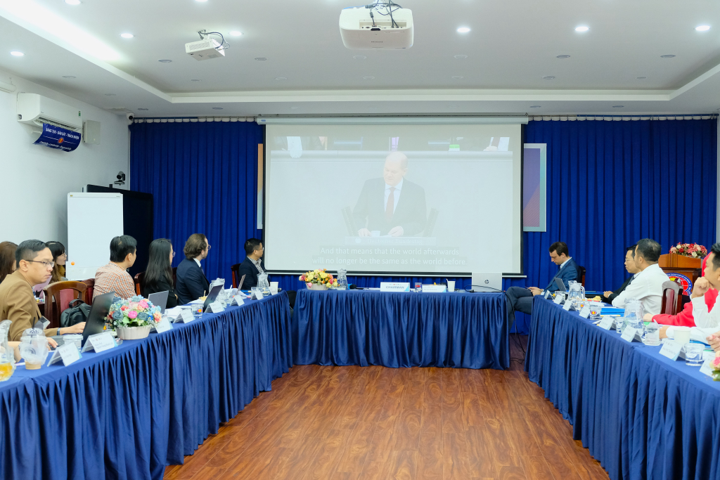 Toàn cảnh buổi làm việc - Ảnh: Huyền Linh