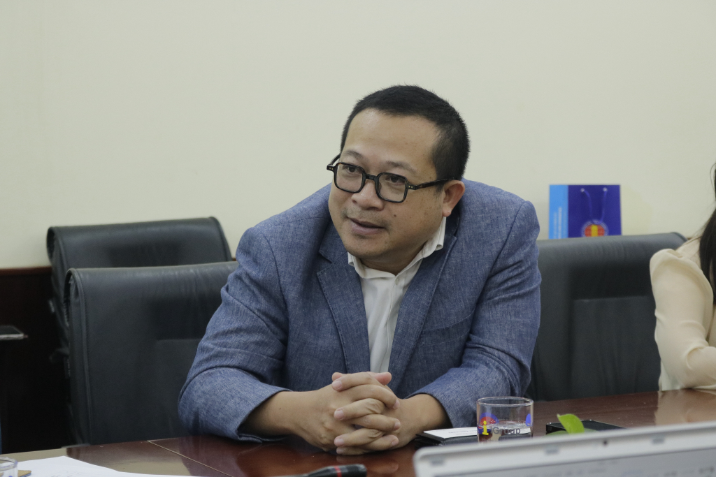 Ông Mai Anh Thái mong muốn có nhiều sự kết nối giữa hai bên trong tương lai - Ảnh: Phương Khanh 