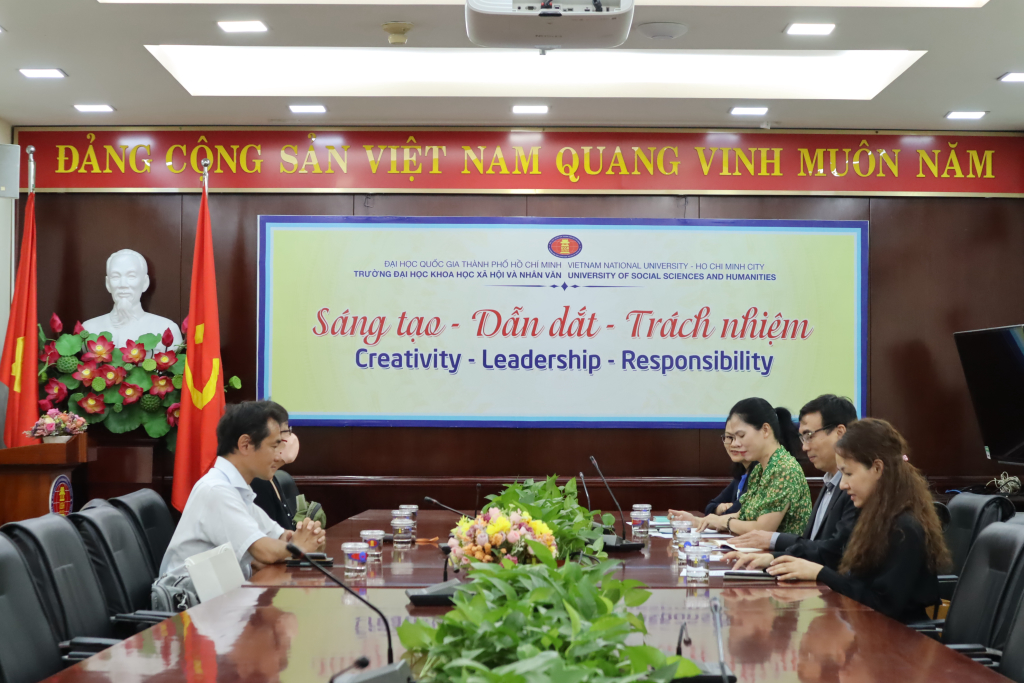 Đại diện hai đơn vị dự kiến ký kết biên bản MoU trong năm 2024 - Ảnh: Nhật Ánh