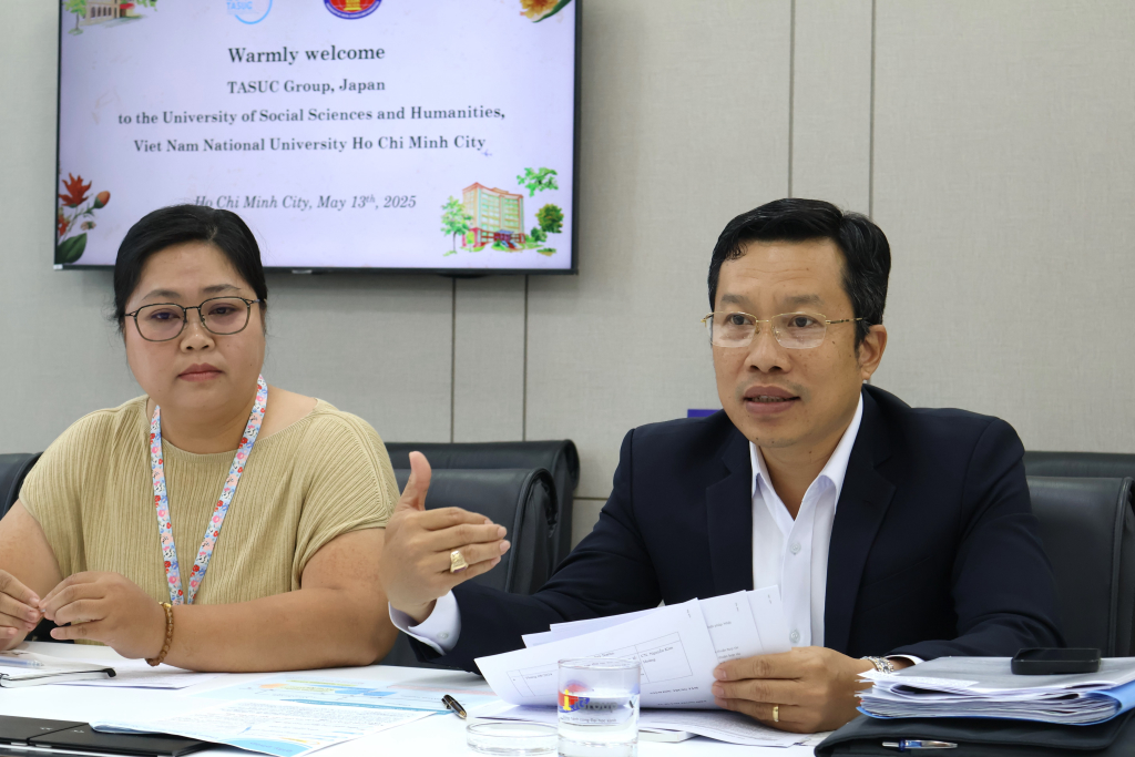 TS. Lê Hoàng Dũng mong muốn có thể mở rộng thêm các lĩnh vực hợp tác khác - Ảnh: QUỲNH NHƯ