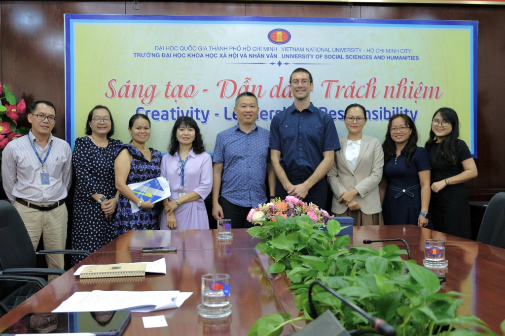 Sau buổi gặp mặt, hai bên đã đưa ra nhiều thông nhất về kế hoạch hợp tác trong tương lai - Ảnh: Huyền Linh